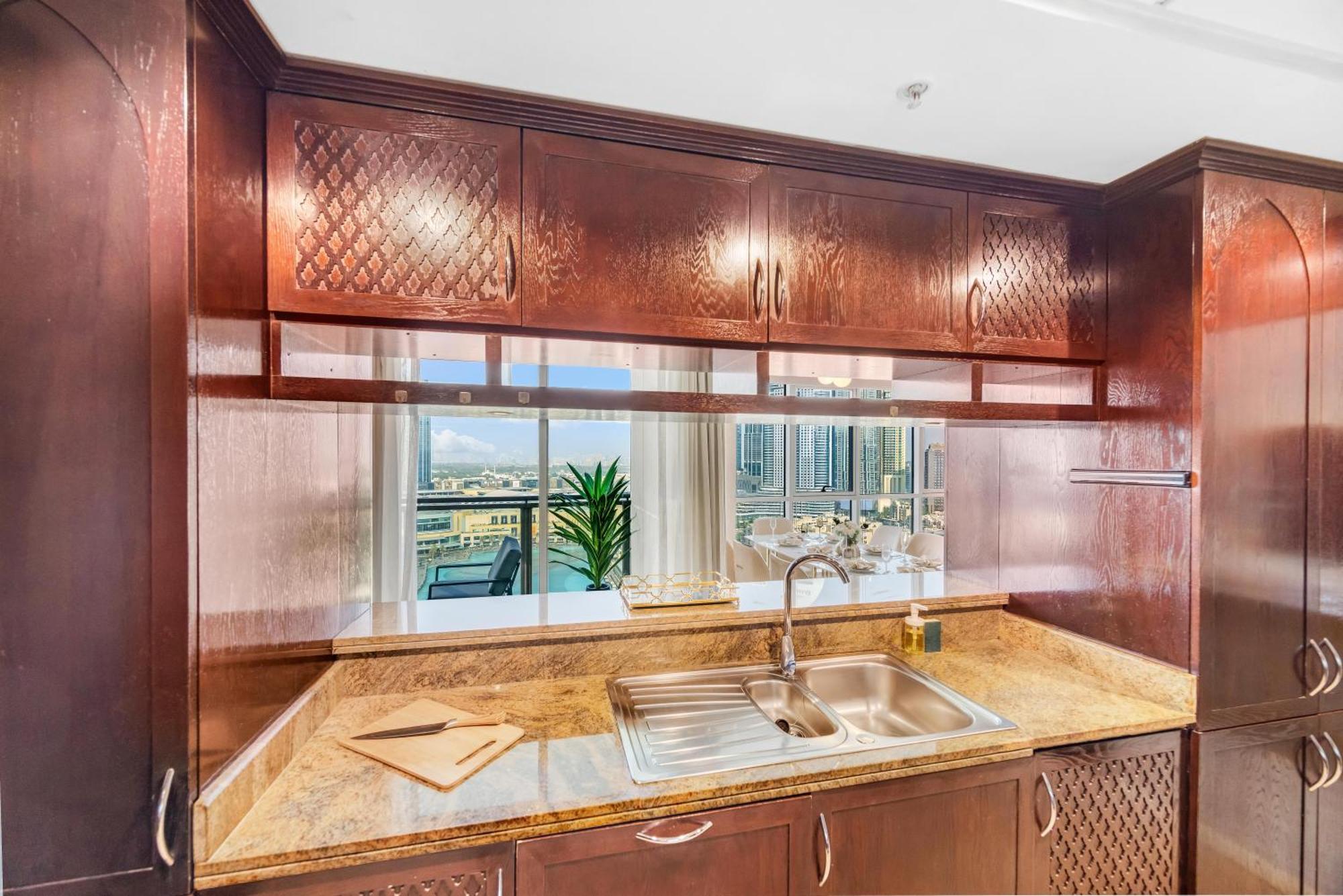 Durrani Homes - Grandiose 5Br Besides Dubai Mall With Burjkhalifa And Fountain View Zewnętrze zdjęcie