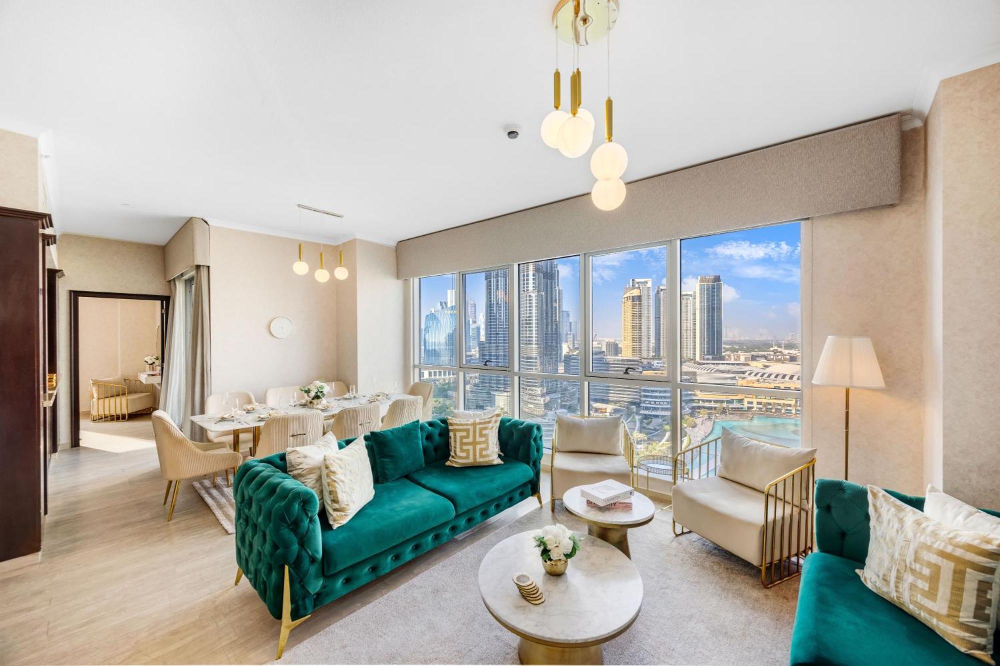 Durrani Homes - Grandiose 5Br Besides Dubai Mall With Burjkhalifa And Fountain View Zewnętrze zdjęcie