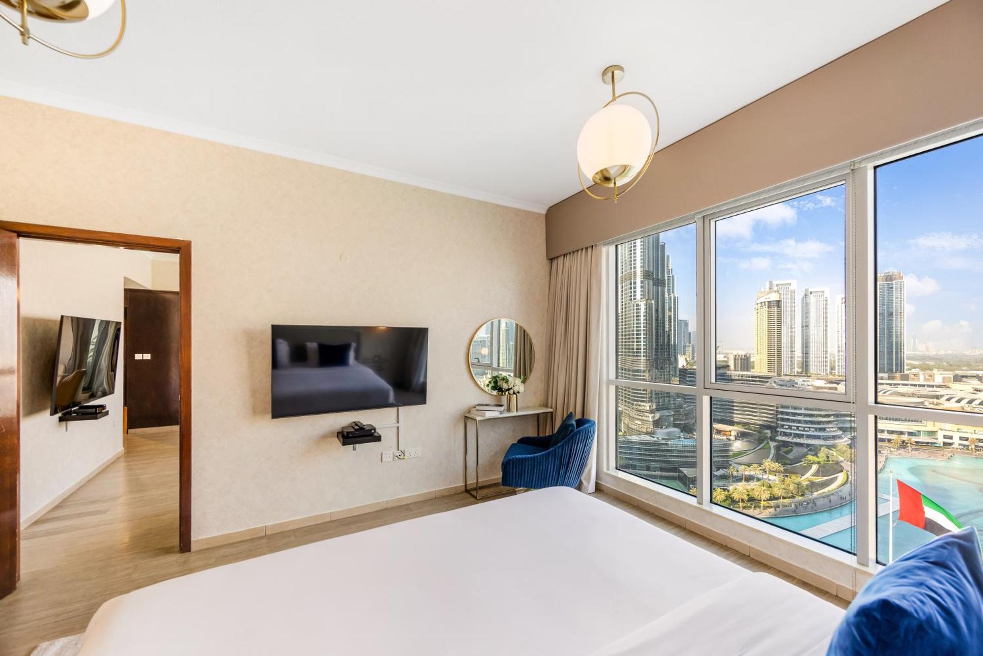 Durrani Homes - Grandiose 5Br Besides Dubai Mall With Burjkhalifa And Fountain View Zewnętrze zdjęcie