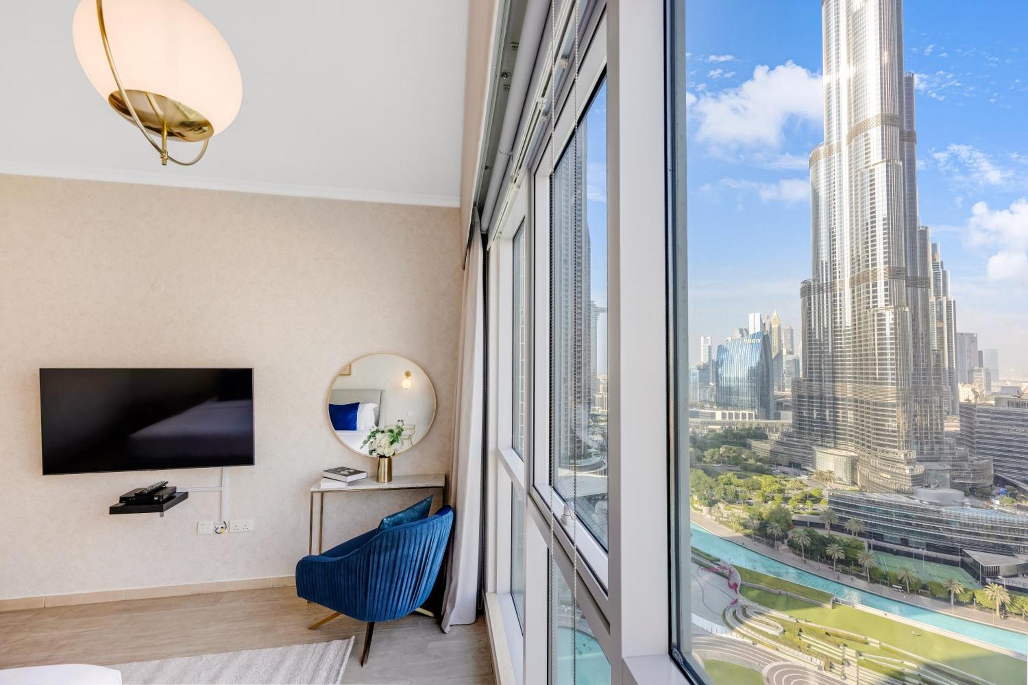 Durrani Homes - Grandiose 5Br Besides Dubai Mall With Burjkhalifa And Fountain View Zewnętrze zdjęcie