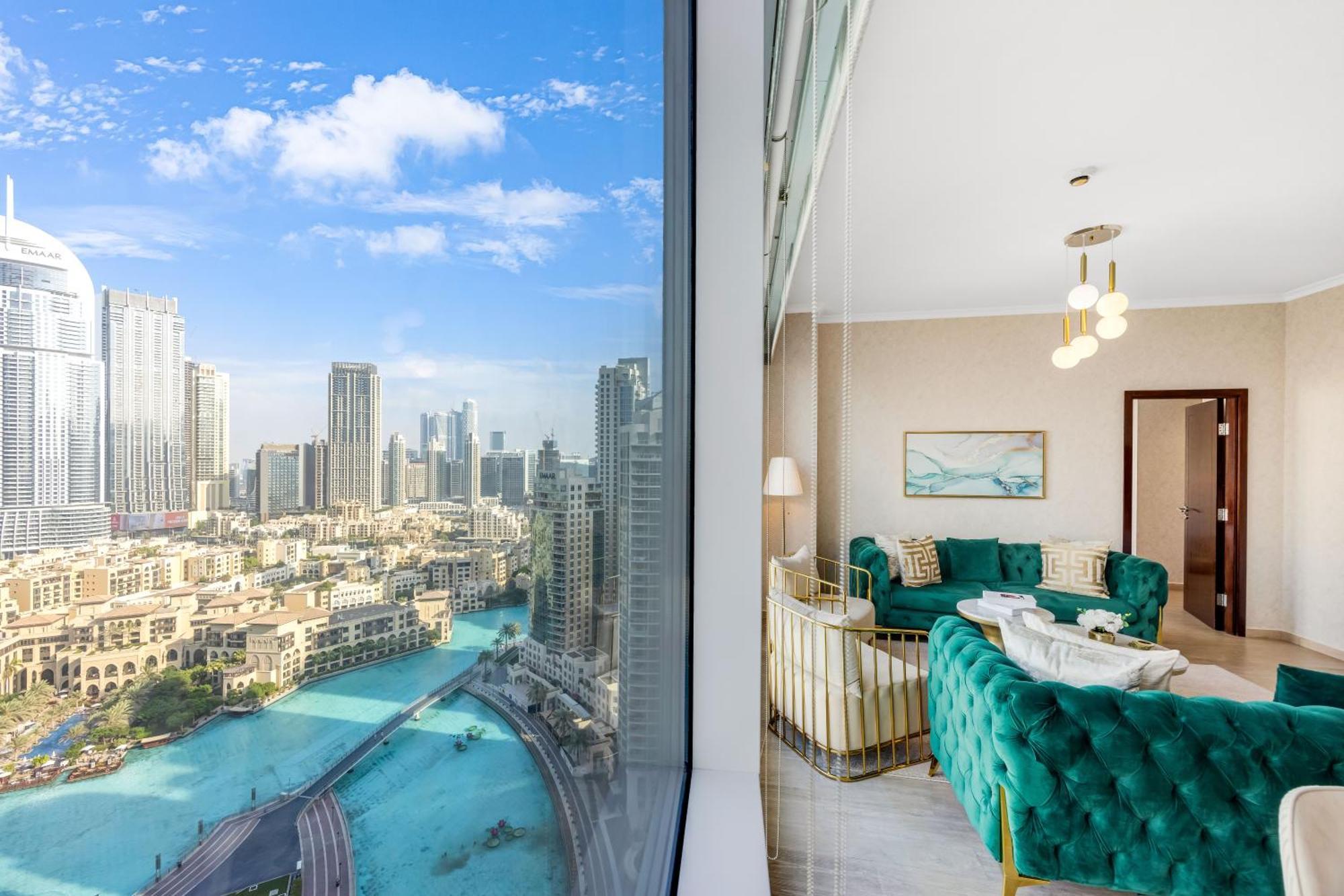 Durrani Homes - Grandiose 5Br Besides Dubai Mall With Burjkhalifa And Fountain View Zewnętrze zdjęcie