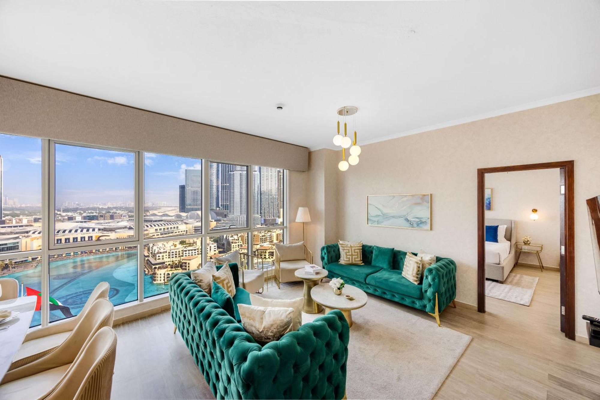 Durrani Homes - Grandiose 5Br Besides Dubai Mall With Burjkhalifa And Fountain View Zewnętrze zdjęcie