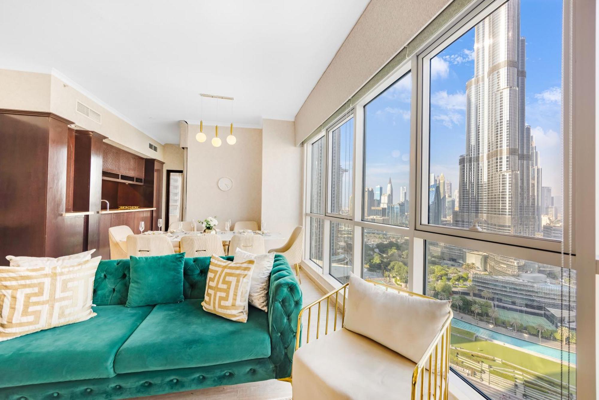 Durrani Homes - Grandiose 5Br Besides Dubai Mall With Burjkhalifa And Fountain View Zewnętrze zdjęcie