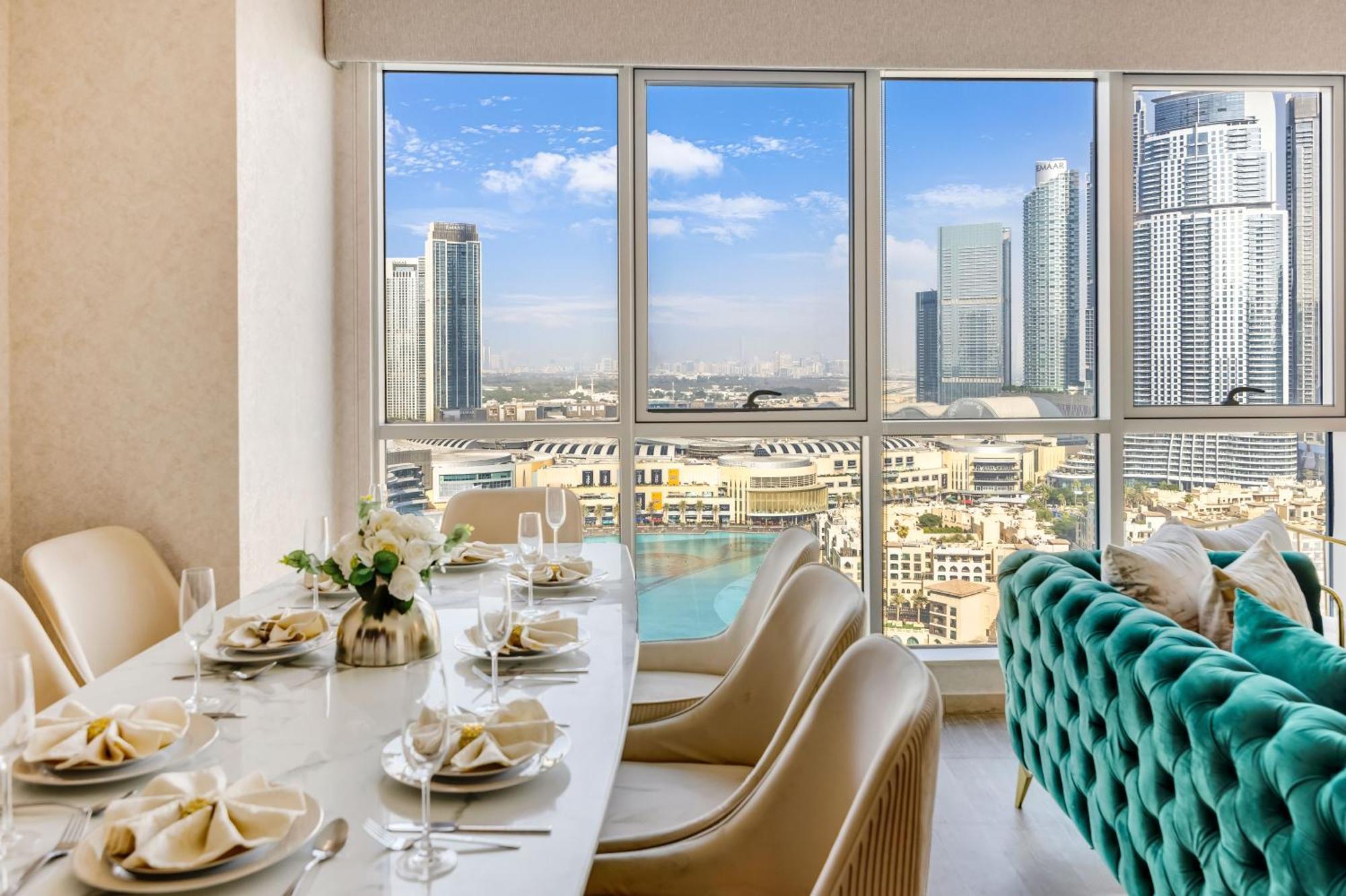 Durrani Homes - Grandiose 5Br Besides Dubai Mall With Burjkhalifa And Fountain View Zewnętrze zdjęcie